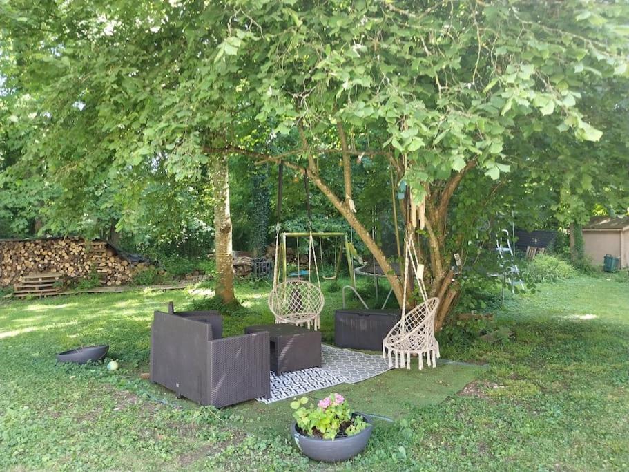 Escapade Romantique Dans Une Demeure Du 18Eme Buchères Esterno foto